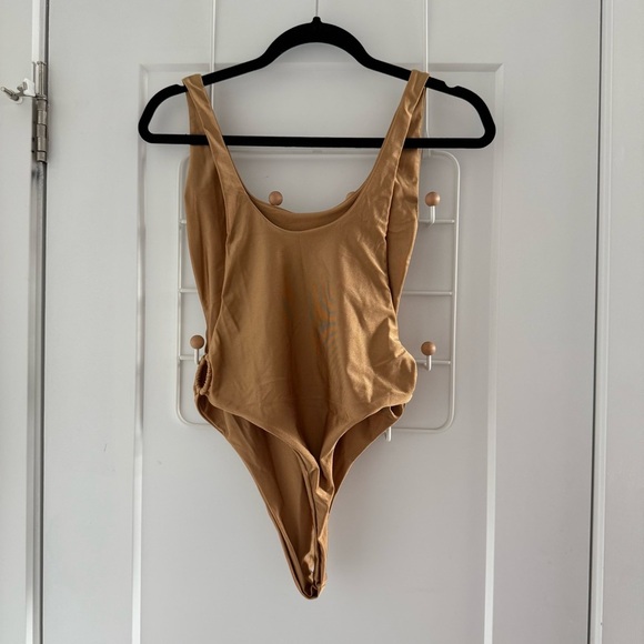 Sandy Bottom copper bronze metallic Maya one-piece swimsuit - Medium (M) NWOT - Picture 6 of 6